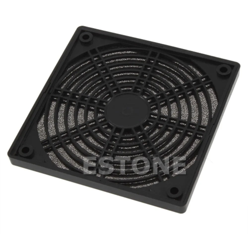 BGEKTOTH High Quality Computer Mesh Black PVC PC Case Fan Cooler Dust Filter Dustproof Cover 12CM | Компьютеры и офис