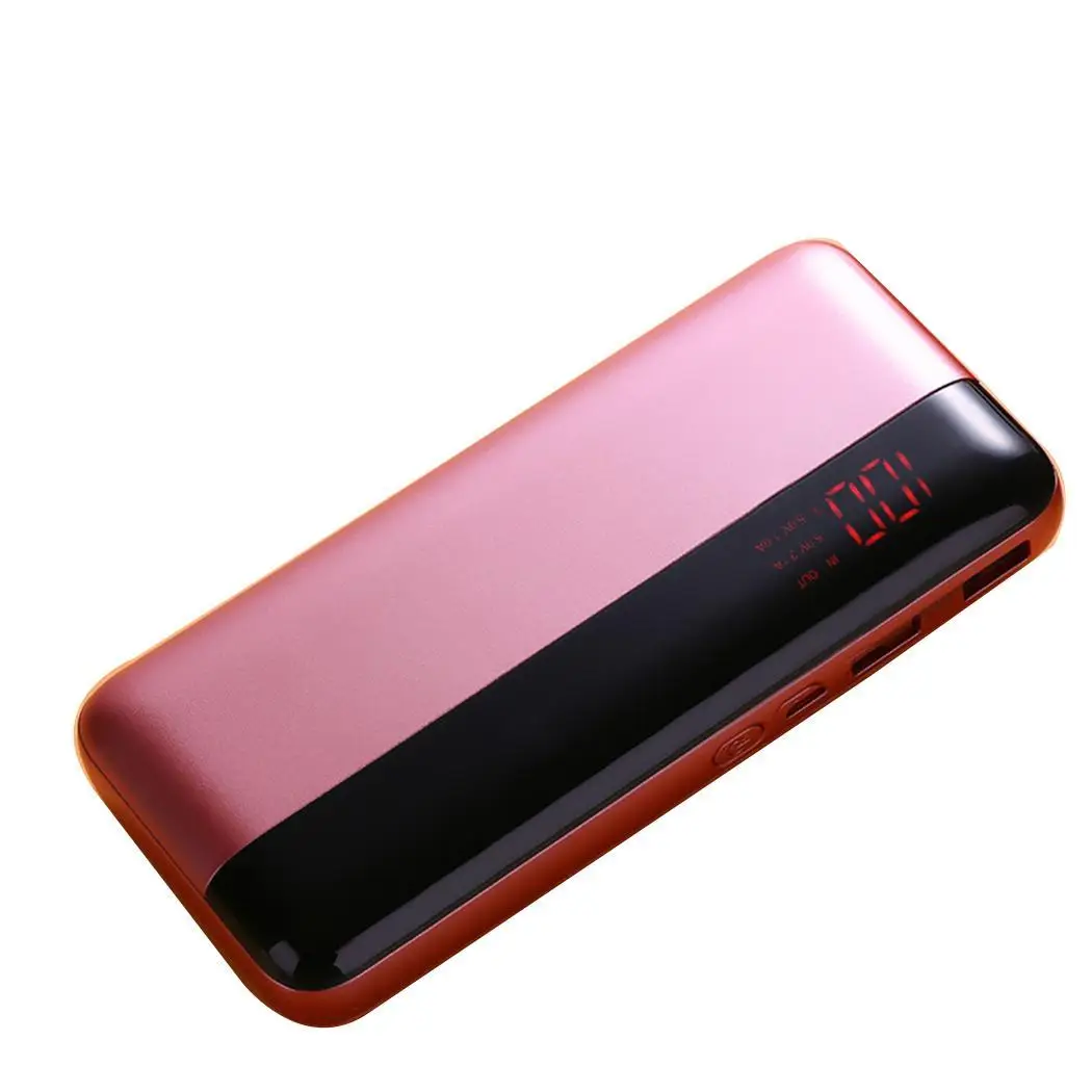 Двойной USB цифровой дисплей Powerbank 8000 мАч портативное зарядное устройство Пауэр