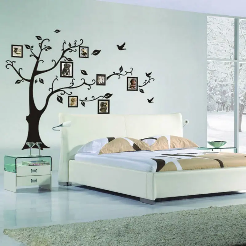 

photo tree frame family forever memory tree wall decal decorative adesivo de parede removable pvc wall sticker diy zooyoo94AB