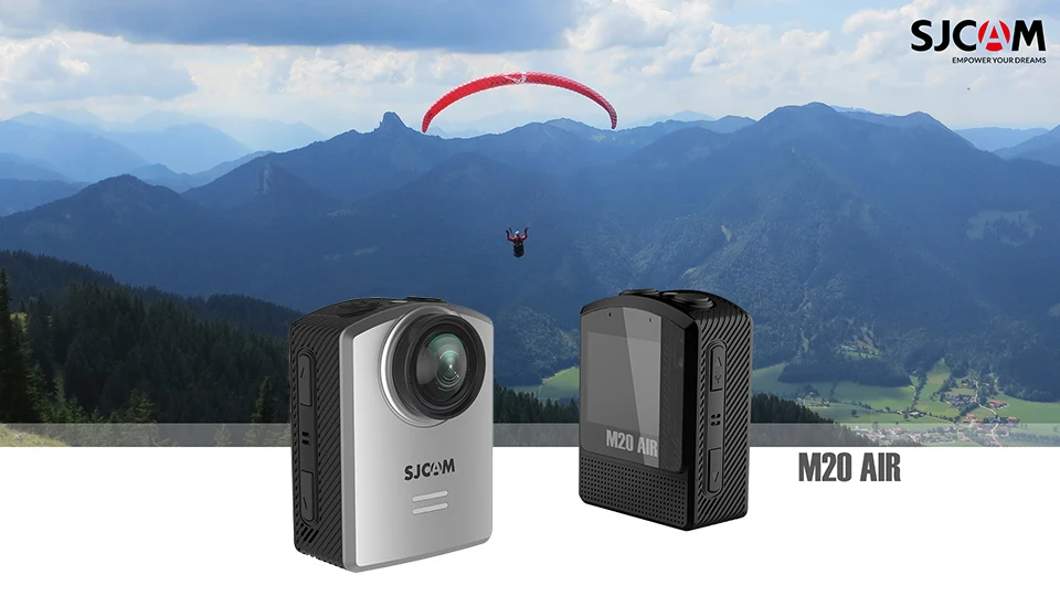 Оригинальная Экшн-камера SJCAM M20 AIR Full HD Novatek96658 1080P 30FPS wifi 1," экран мини шлем Водонепроницаемая Спортивная DV камера