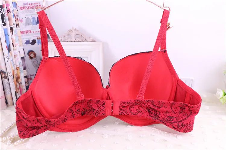 Комплект женского нижнего белья с чашками пуш ап и стрингами|cup size|f cup sizewomen bra |