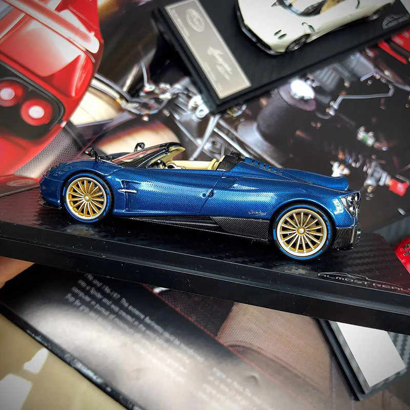 НОВАЯ литая металлическая модель 1/43 года, Pagani Wind Son, модель суперкара, игрушки для детей