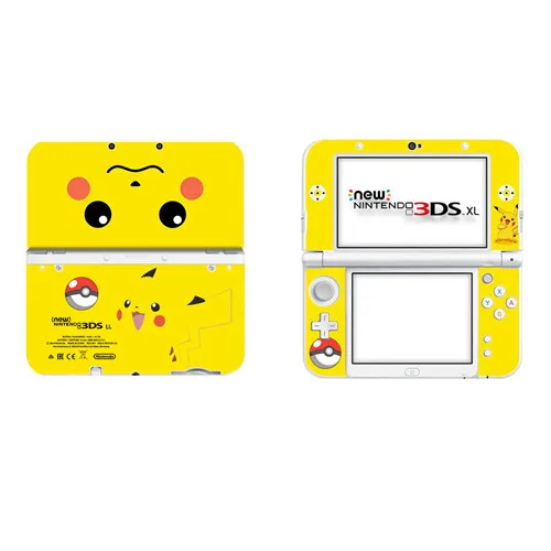 DSLL0290 Для Pokemon GO Пикачу виниловая накладка наклейка Кожа Наклейка для NEW 3DS XL Скины Наклейка s для NEW 3DS LL виниловая кожа Наклейка протектор - Цвет: DSLL0290