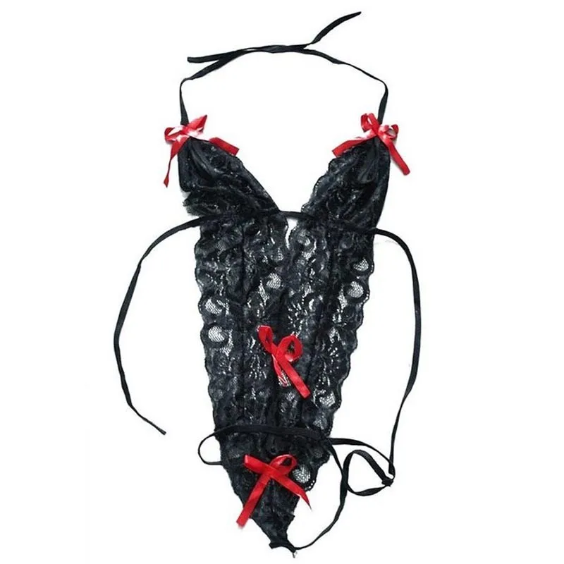 Сексуальное нижнее белье для женщин прозрачное женское соединенное платье трико