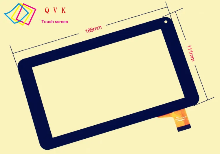 

10pcS TPT-070-316 wood nymph D70GT touch screen noting size and color