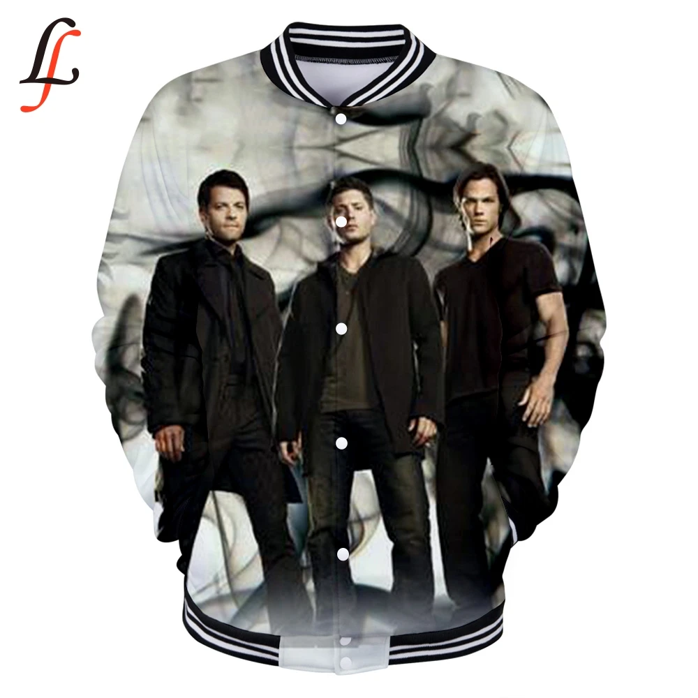 Supernatura Hoodies Sweatshirts Women/men Winter Casual Harajuku Baseball Jacket Modis Kpop Streatwear Plus Size XXXXL Tops | Женская