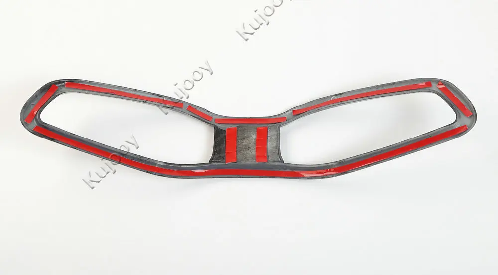 Carbon Fiber Grain ABS Car Dashboard Air Outlet Vent Cover Ring Trim Frame Sticker For Jeep Renegade 2015 2016 2017 Styling | Автомобили и