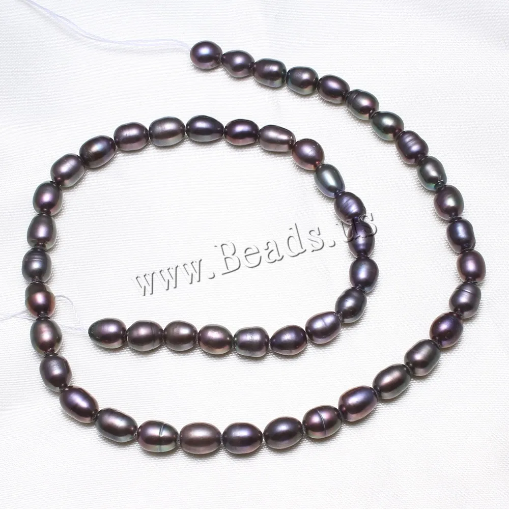 

Культивированный рисовый пресноводный жемчуг бусины 5,5-6 мм прибл. 0,8 мм продан на приблизительно 15,5 дюйма прядь