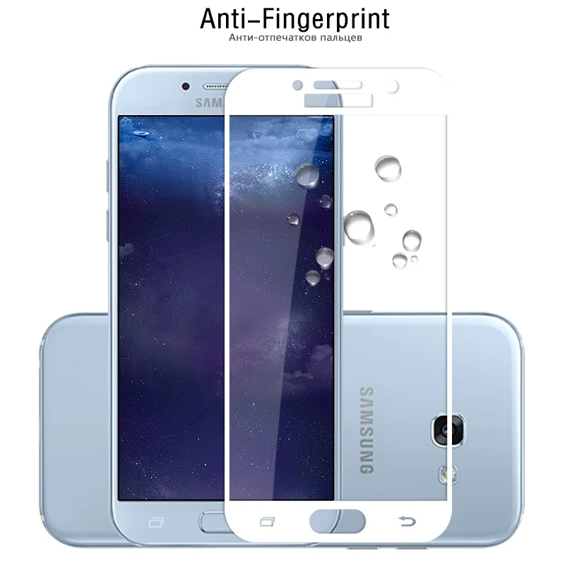 Для Samsung Galaxy A5 2017 A520 Защитная стеклянная пленка Задняя SM A520F закаленная