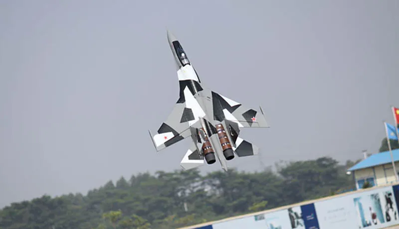 Двойной 70 мм ducted SU35 советский Электрический радиоуправляемый самолет с