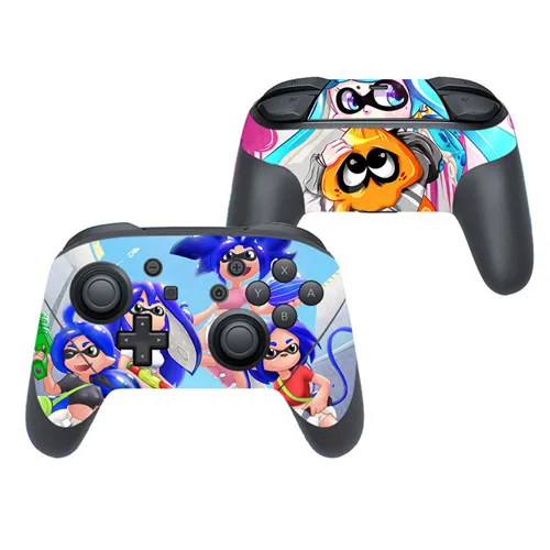 Игра Splatoon 2 протектор виниловая Обложка Наклейка Кожа Наклейка для nintendo Switch NS Pro игровой контроллер геймпад Скины Наклейка s - Цвет: YSNSP0112