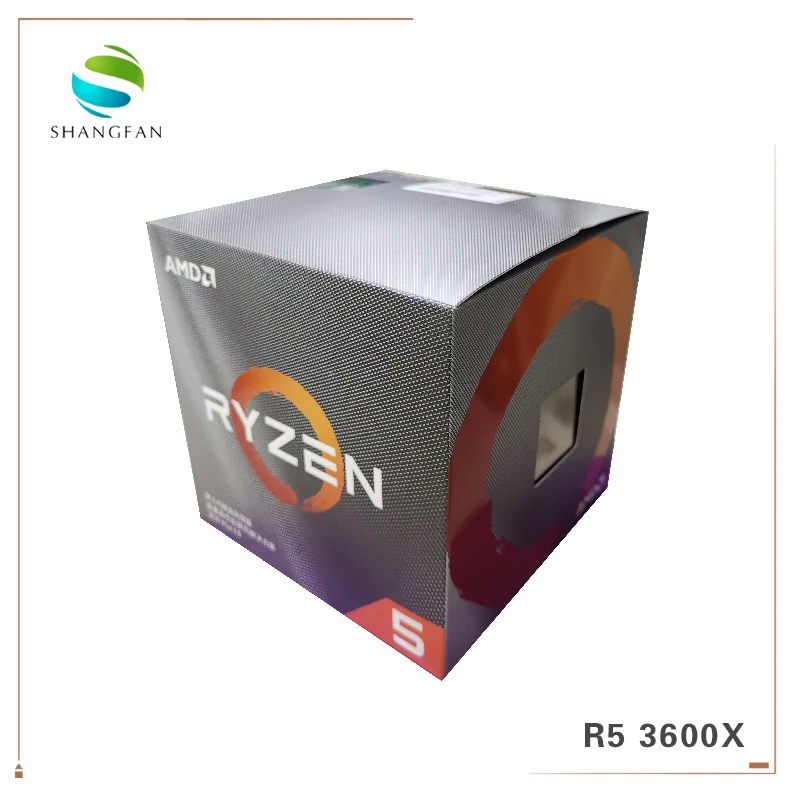 Новая коробка AMD Ryzen 5 3600X R5 3 8 ГГц 6 ядерный 12 нить 7NM 95W L3 = 32 м 100 000000022 Процессор