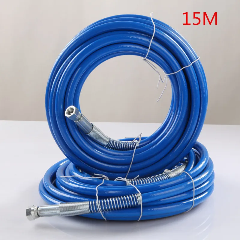 Шланг высокого давления 15 м 1/4 &quotNPS 3300Psi Max для инструмента Wagner Titan Graco безвоздушный