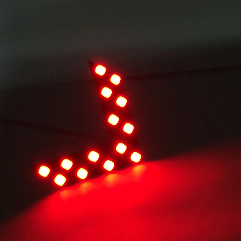 Автомобильная универсальная светодиодсветодиодный стрелка 14SMD для зеркала