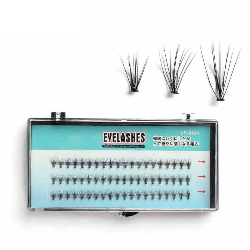 Натуральные Индивидуальные Накладные ресницы 10 корней имитация норки накладные