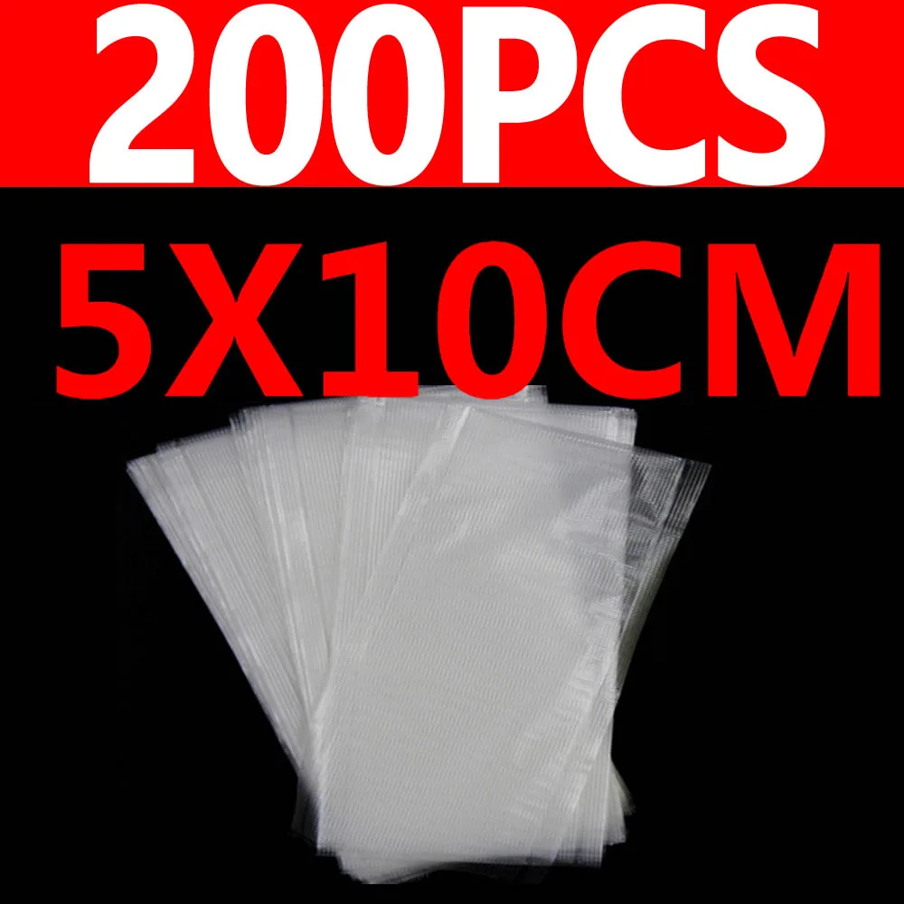 5x10cm 200PCS JIGEECARP, 200 шт., ПВА сумки для ловли карпа, быстро растворимые, без остатка, грубые рыболовные снасти, карпы, наживки, сумки 5x10 7x10 7x15 8x12 - Цвет: 5x10cm 200PCS
