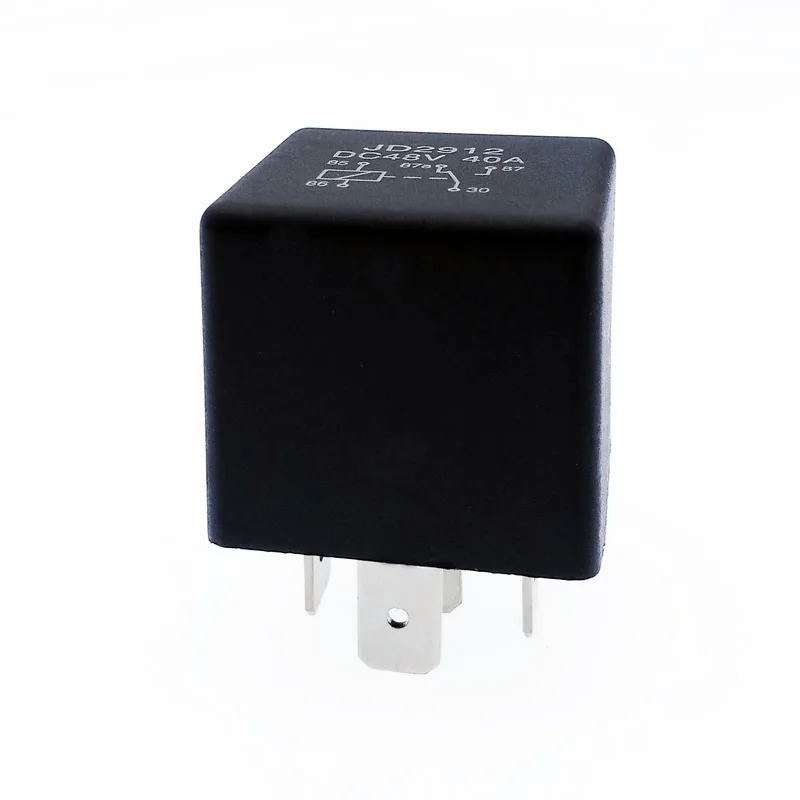 JD2912 авто реле 5 Pin AC/DC 12V 24V 36V 48V 40A катушки Мощность 1,8 Вт автомобильный Управление устройства