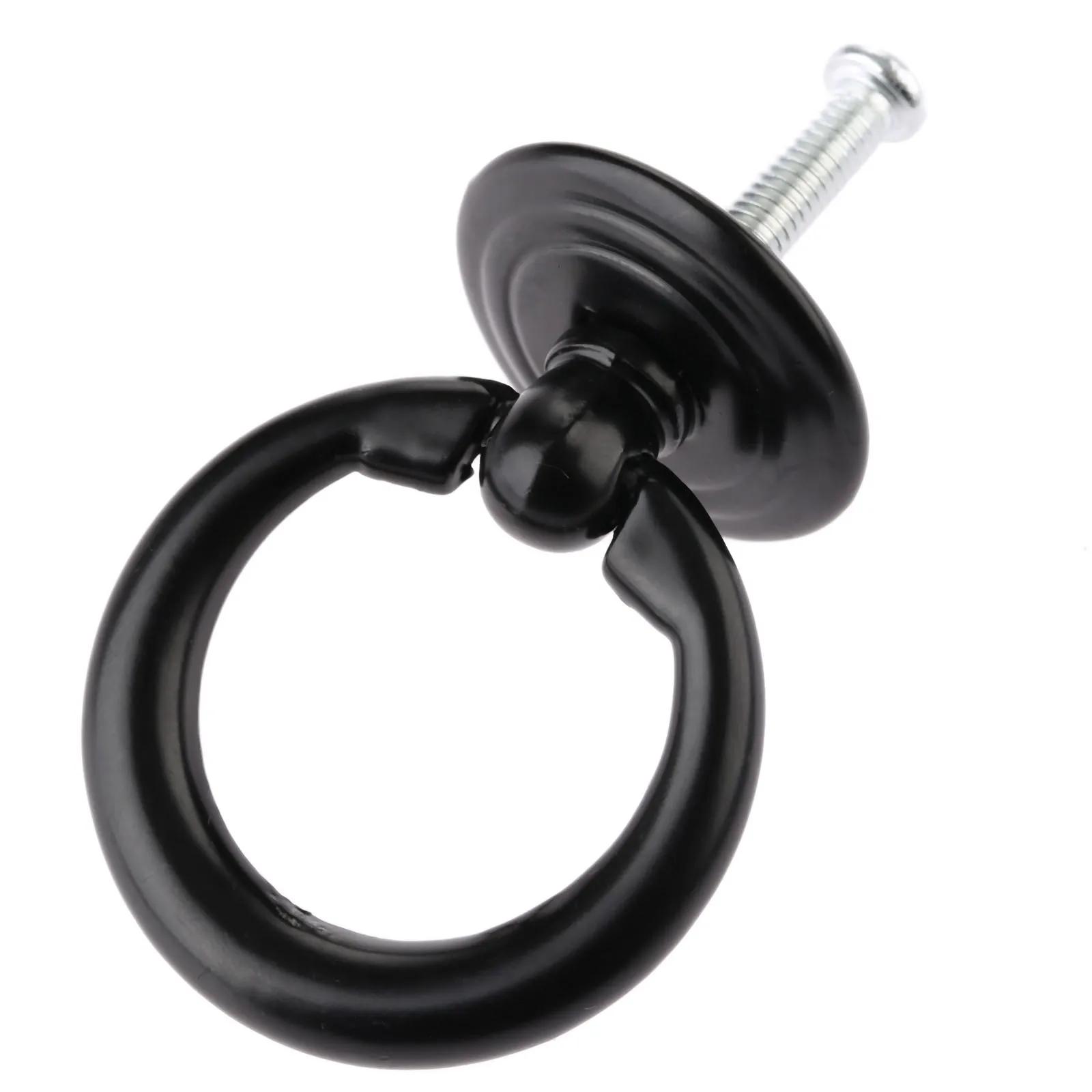 Ручки и ручки для шкафа черные дверных ящиков Вытяжная мебельная фурнитура 1