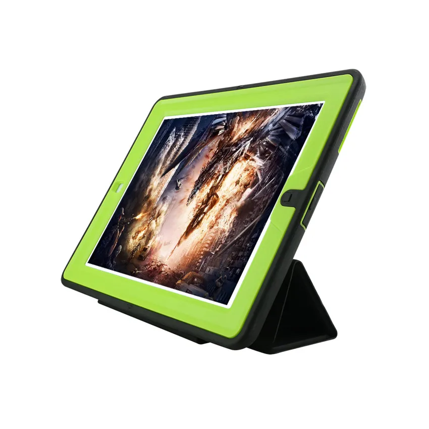 MAX Q для Apple iPad 2 3 4 c Retina безопасно детей Броня противоударный сверхмощный PU + TPU PC