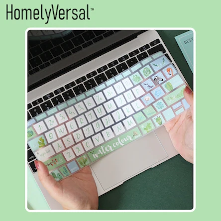 Черный Чехол-клавиатура для Apple Macbook Pro MAC Air 12 13 15 retina, мягкие наклейки на клавиатуру, защита от пыли и воды, чехол для клавиатуры - Цвет: Черный