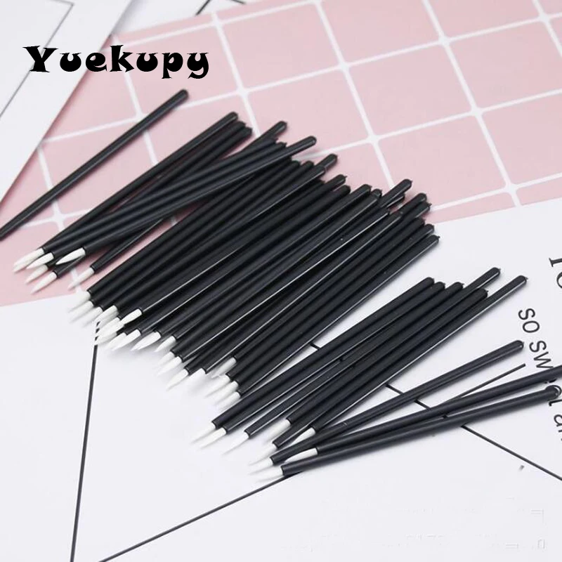 Крутая 100 шт одноразовая кисть для губной помады палочка аппликатор блеска