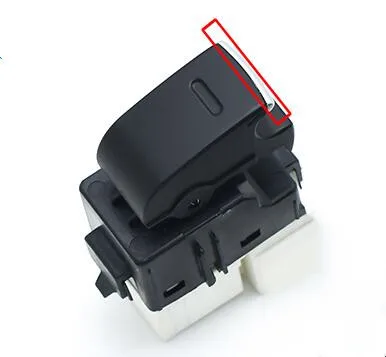 Single Switch Chrome CAPQX для Great Wall M4 автомобильный переключатель стеклоподъемника Электрический дверной стеклоподъемник кнопка управления - Цвет: Single Switch Chrome