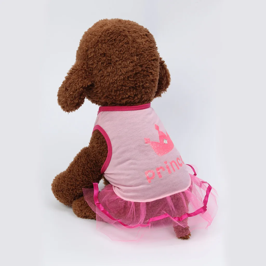 Платье для домашних животных Transer Dogs новое весенне-летнее дышащее элегантное