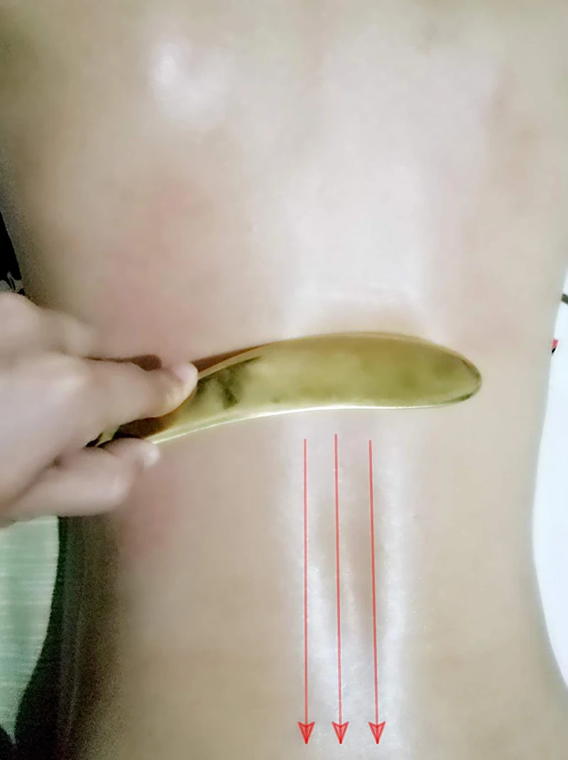 Медицинский медный IASTM инструмент Gua Sha массажер, помогает снять боль в мышцах, поддерживает более быстрое восстановление времени, инструменты для физиотерапии