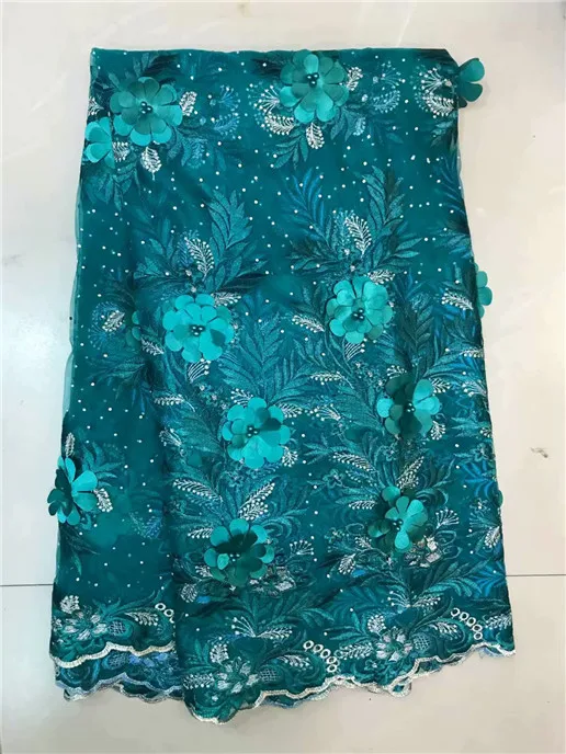 Высокое качество Африканский кружевной ткани для свадьбы 2018 вышитые Франции