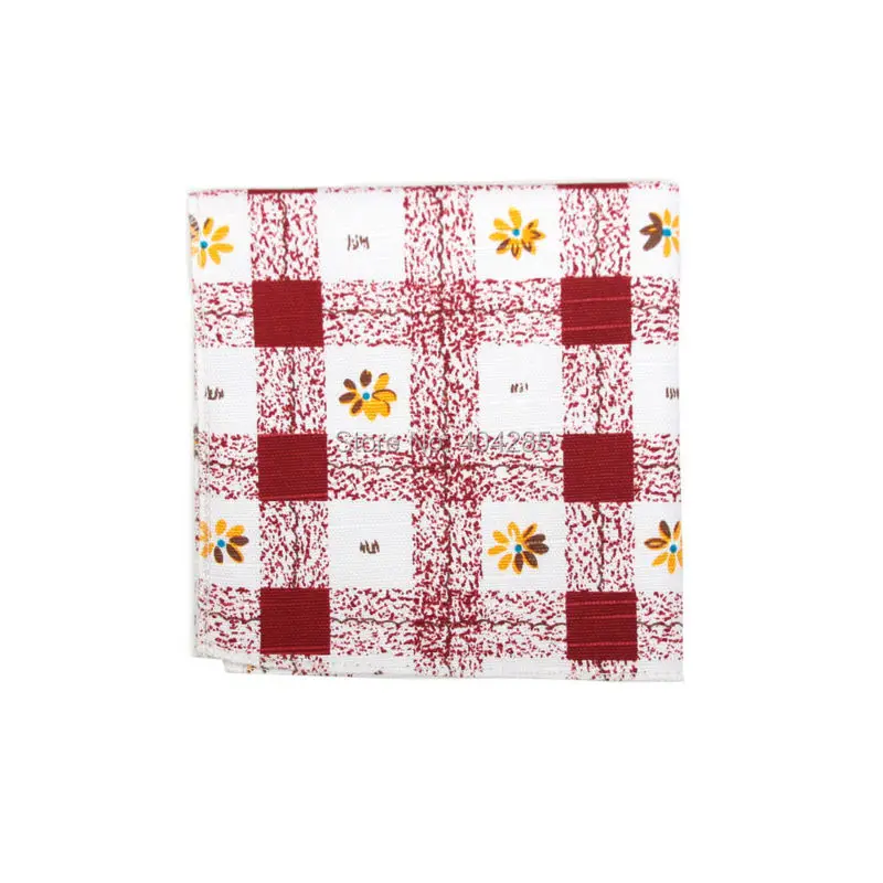 Мужской носовой платок HOOYI 2019 Catton Модный хлопковый Цветочный Карманный