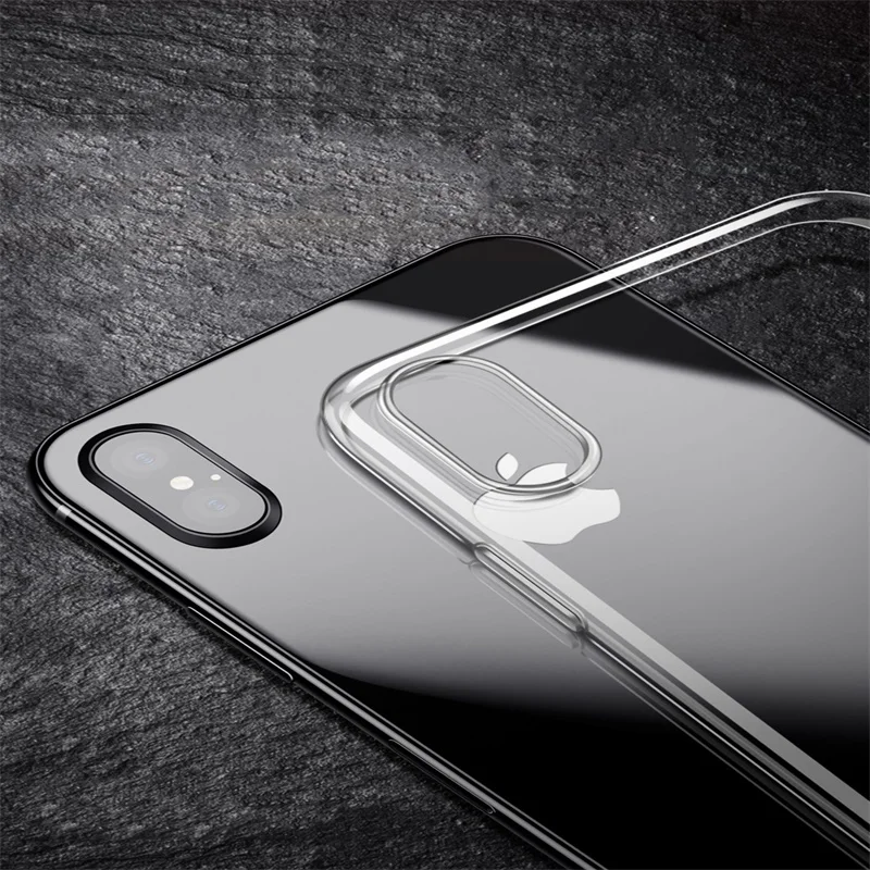 Чехол для Lenovo Z6 Pro Lite мягкий ТПУ прозрачный защитный бампер чехлы телефонов чехол