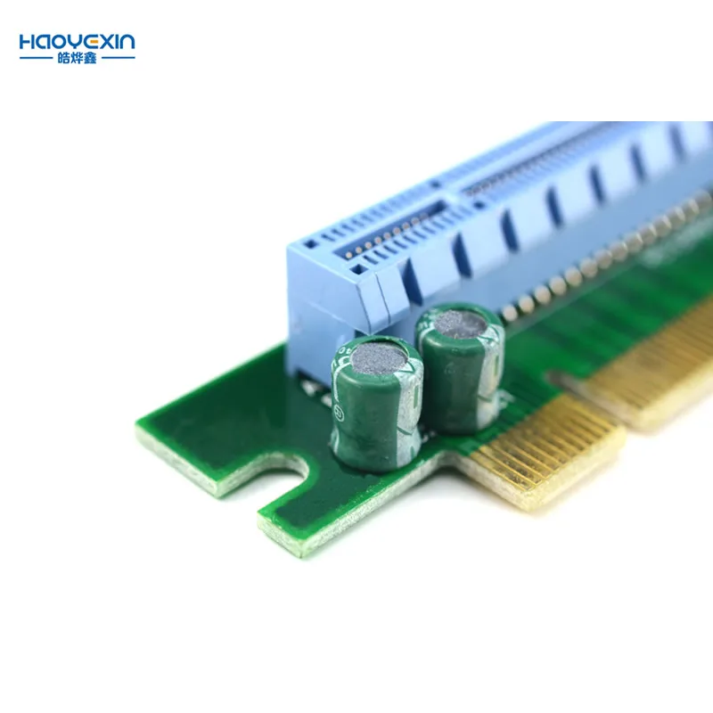 PCI-E Express 16X 90 градусов адаптер Riser Card для 1U КОМПЬЮТЕРНЫЙ СЕРВЕР шасси оптовая