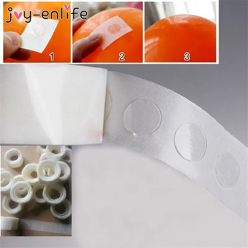 

100pcs Glue Dot Removable Balloons Accessories Latex Balloons Birthday Party Wedding Decoration Bachelorette Party Supplies