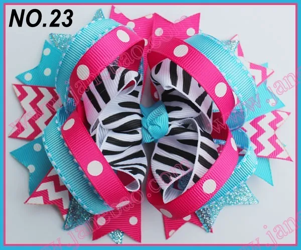 free shipping fashion 50pcs 5'' ring hair bows cartoon boutique clips funky popular kids accessories | Аксессуары для