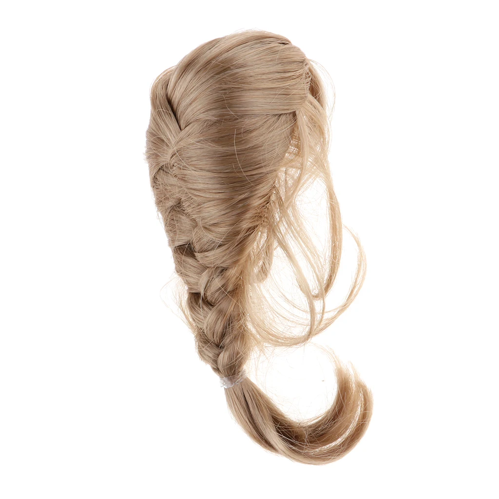 Прекрасный парик из искусственного мохера для кукол 1/8 BJD MSD DZ изготовление и