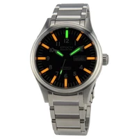 epoch 7016g steel strap waterproof 100m tritium gas 3 colors luminous mens business mechanical watch