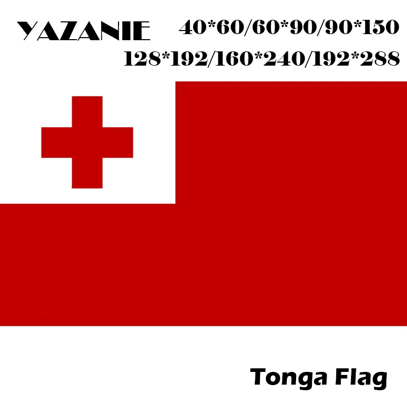 YAZANIE 60*90 см/90*150 см/120*180 см/160*240 см Флаг Тонга большие флаги и баннеры Tongan 2x3 фута на