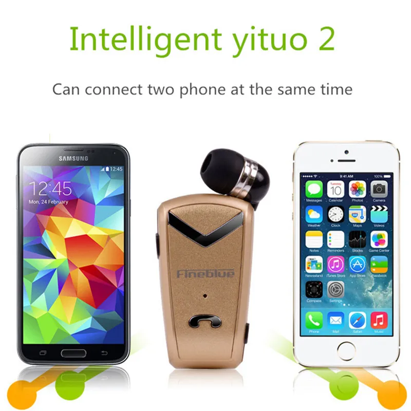 Fineblue F V2 Bluetooth стерео Бизнес гарнитура BT 4 0 голосовые подсказки Беспроводной