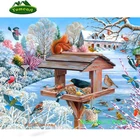 Алмазные вышитые птицы, алмазная живопись, животные, домашний декор, квадратные бриллианты, 3D Алмазная вышивка, настенные искусства, мозаика