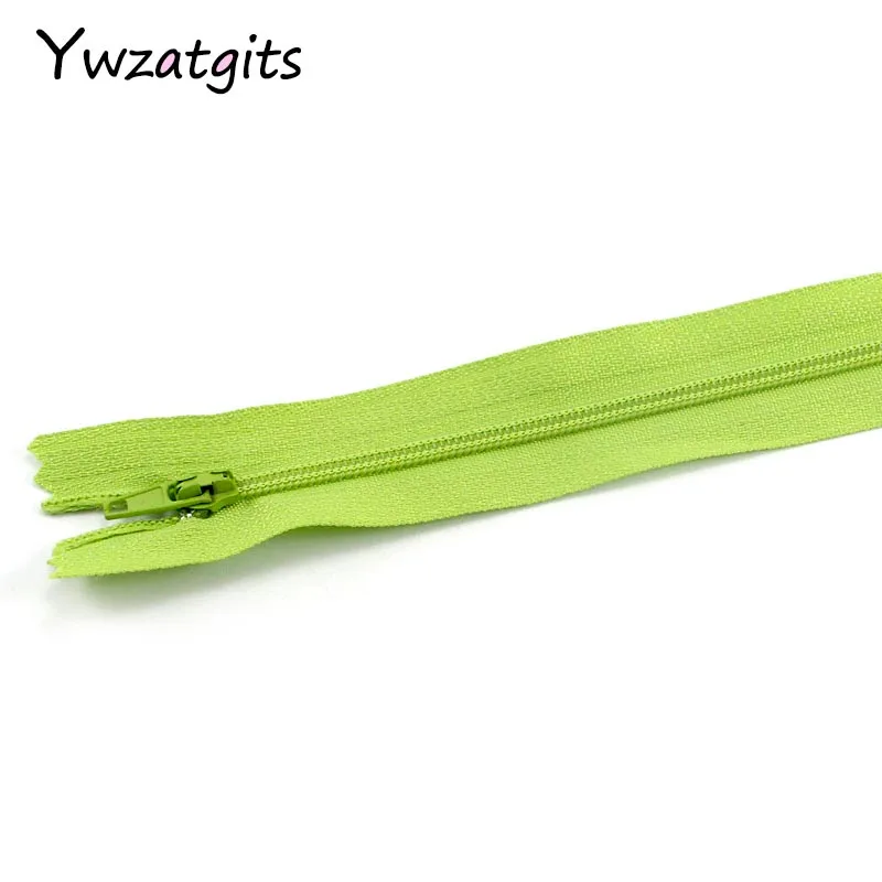 233 Glass Green 6pcs Ywzatgits 20 см Длина красочные нейлоновые молнии по индивидуальному заказу одежды швейные изделия ручной работы материал вспомогательного оборудования DIY букет невесты 6 штук в партии, 15 шт. YJ0308 - Цвет: 233 Glass Green 6pcs