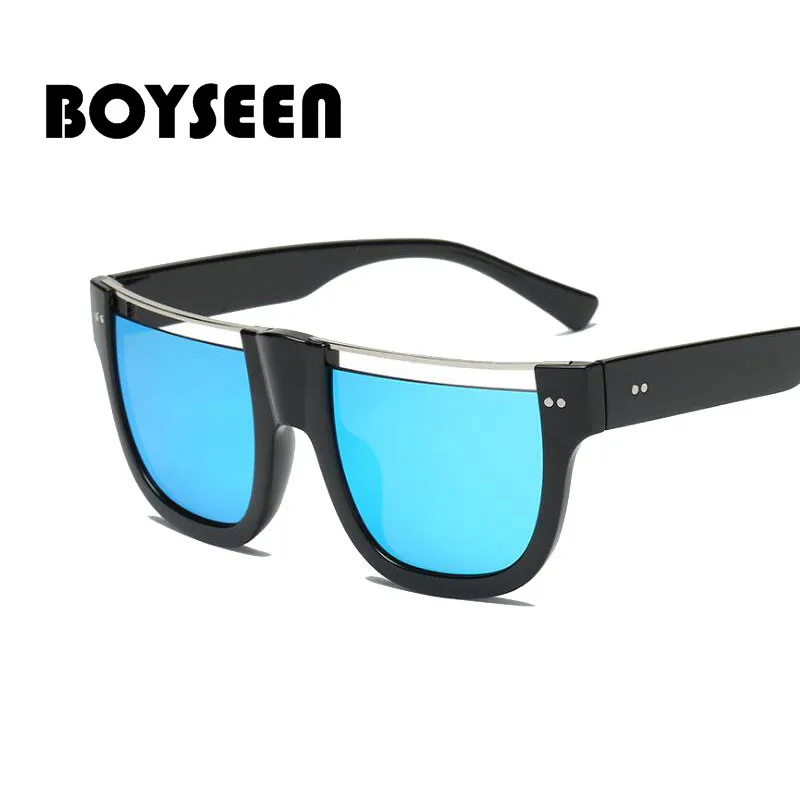 Женские солнцезащитные очки BOYSEEN Летние Стильные Солнцезащитные с заклепками UV400