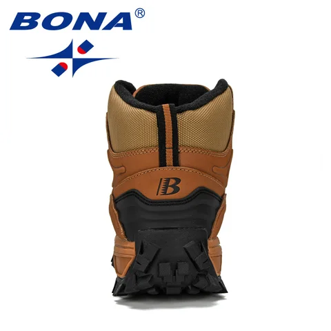 Мужские кожаные походные туфли BONA