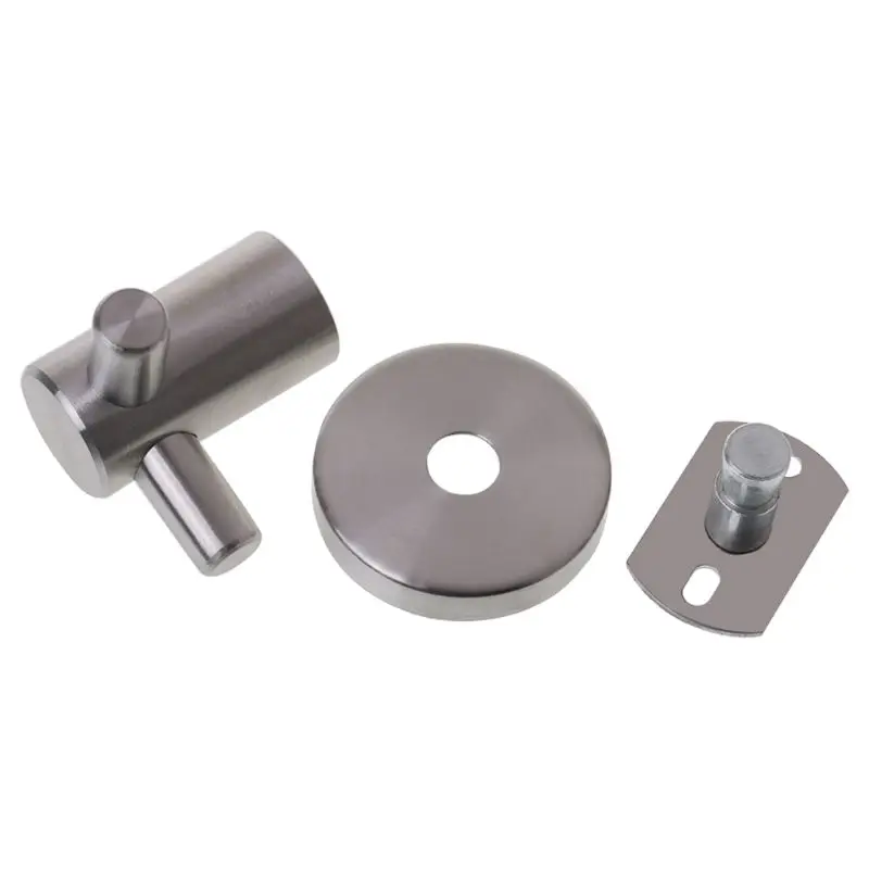 Настенный Нержавеющая Сталь Крючок для пальто с двумя зубцами вешалка одежды