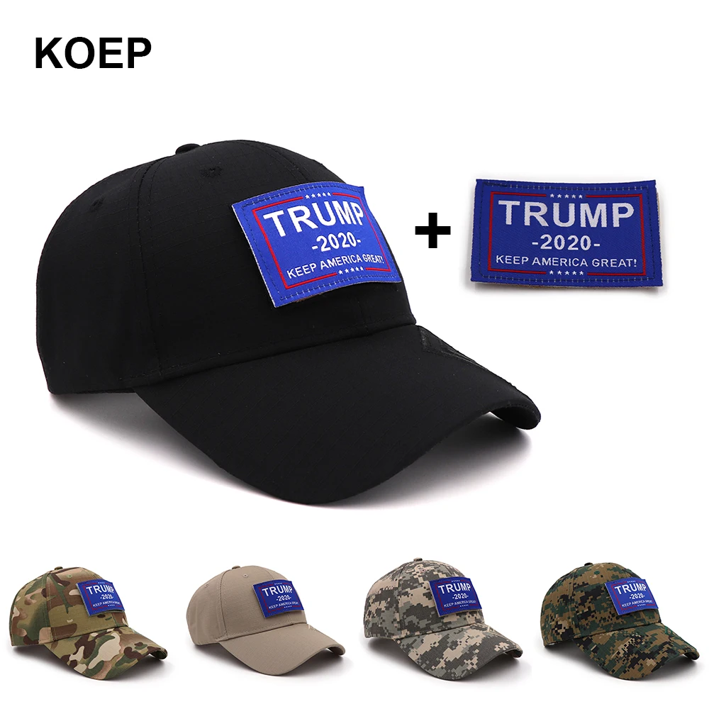 Бейсбольная кепка KOEP Trump камуфляжная с вышивкой для мужчин и женщин MST511TLP