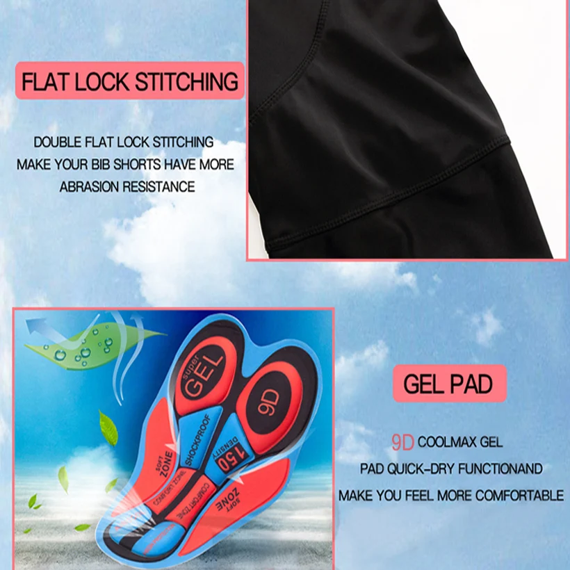 Новинка велосипедные шорты 12D pads team pro мужские летние быстросохнущие брюки
