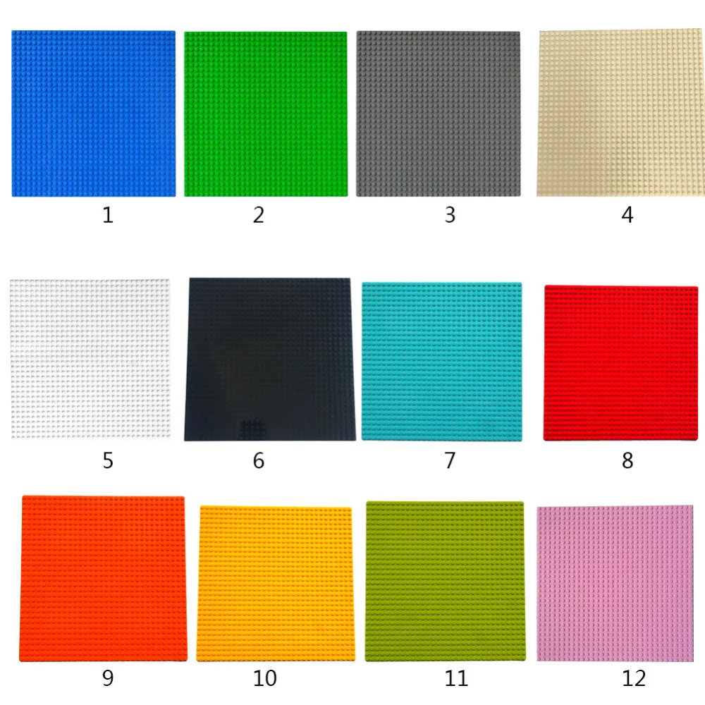 Новые классические основные пластины для строительства ДИИ для детей Собираемые блоки, совместимые с фигурками Лего, маленькие частицы Игрушки на полу.