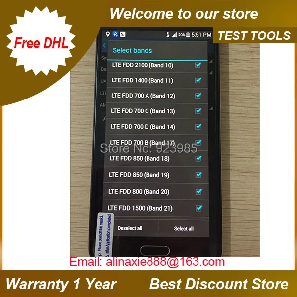 Фонарь Бесплатная доставка + гарантия 1 год удобный nemo note4 N910F lte FDD NRM cat6