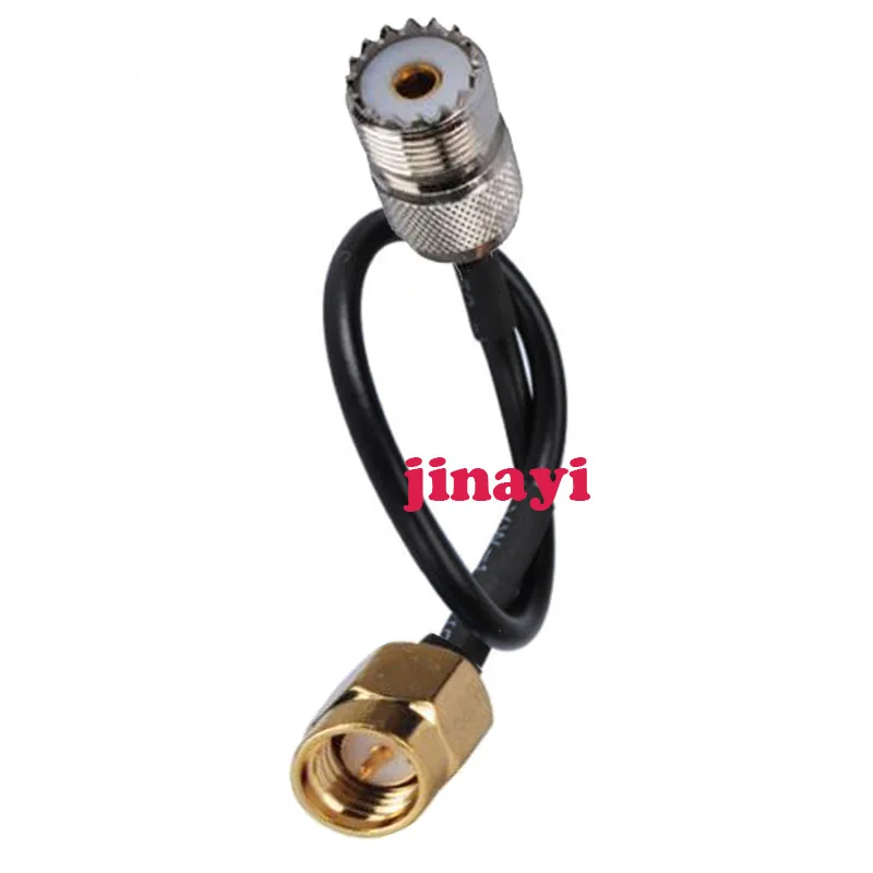 10pcs SO239 UHF Female Jack to SMA male Plug 50-3 Coaxial Cable RG58 50cm | Обустройство дома