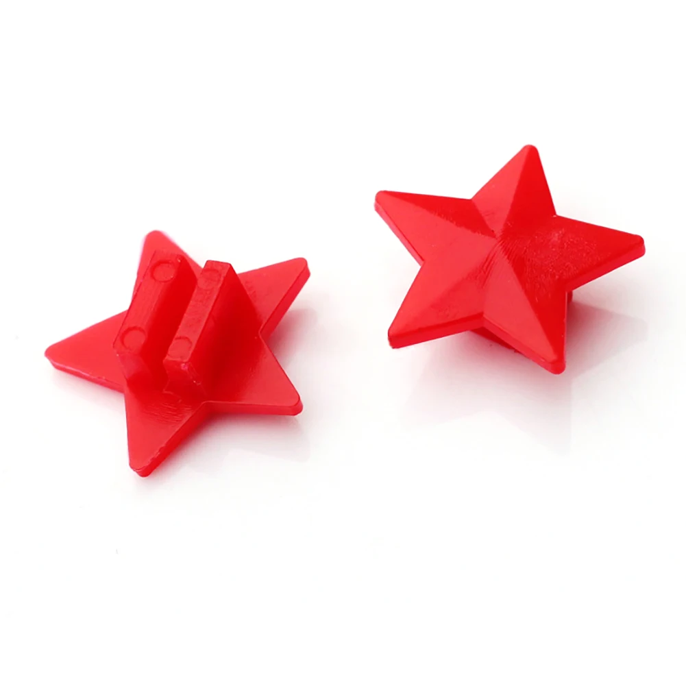36pcs/bag Bike Wheel Spoke Colorful Star Decor Reflector Bicycle Reflective Safe Warning light | Спорт и развлечения