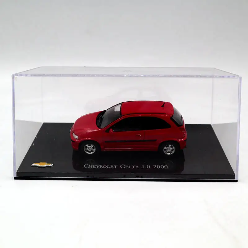 Много Altaya 1:43 IXO для Chevrolet Chevette Monza/Amazona/Kadett Hatch/opala/Vectra/Celta/игрушечные машинки литые под давлением модели в подарок - Цвет: Celta 1.0 2000